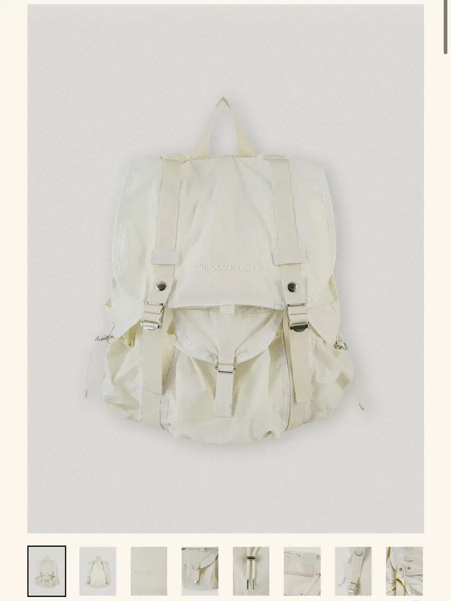 Fur Drawstring Backpack_Ivory | ファッション通販サイト NUGU the
